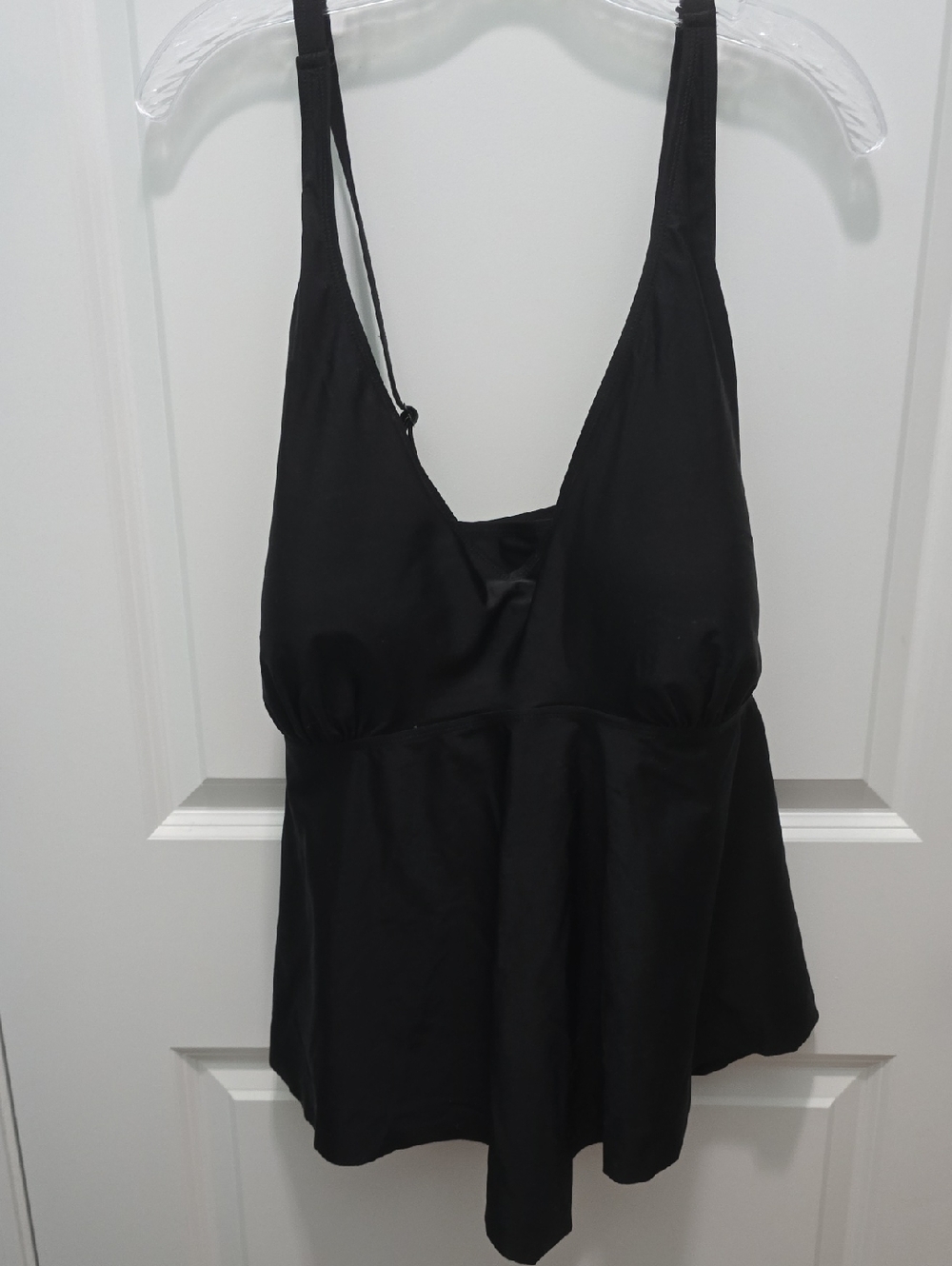 Torrid Black Swim Tankini Top Size 4